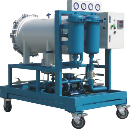 聚結(jié)脫水高精度油中除水濾油機